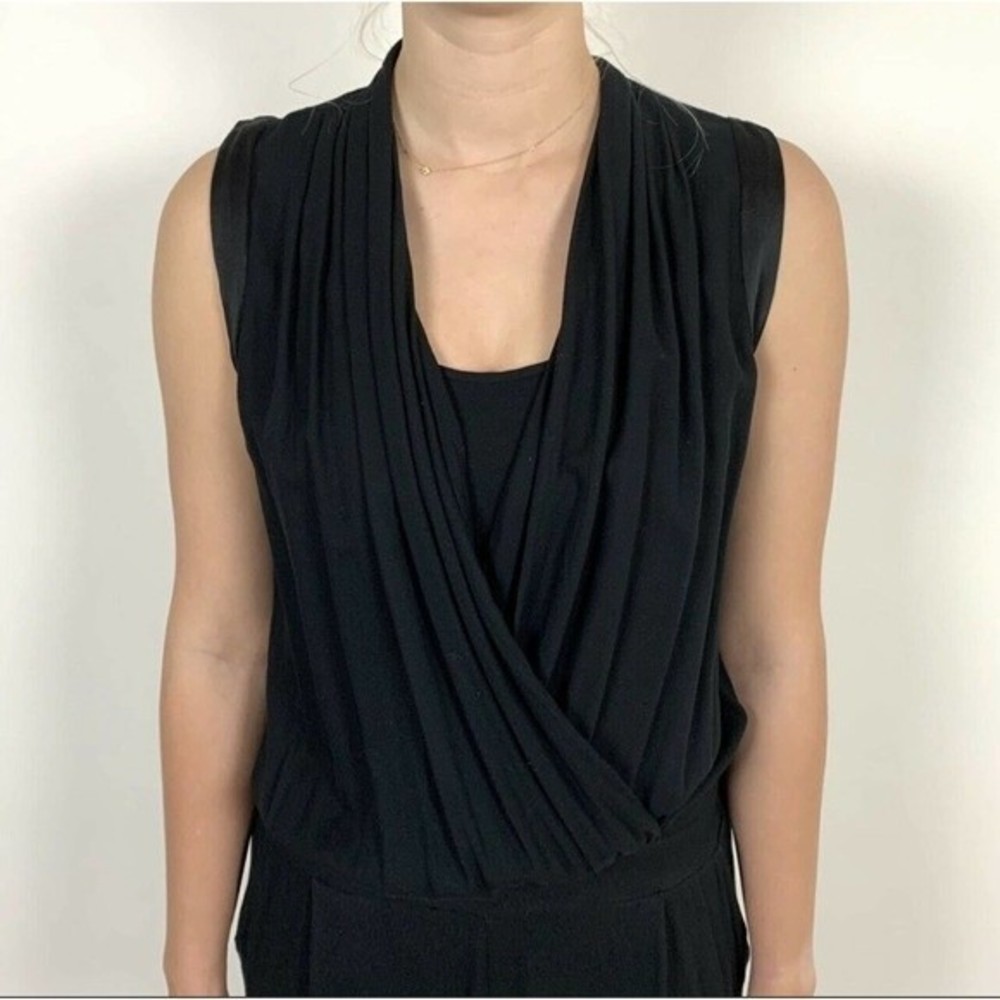 Ella Moss Stella Black Pocket Tank Jumpsuit Size Large - Picture 6 of 13